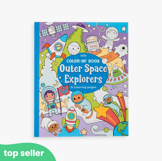 Outer Space Coloring Book