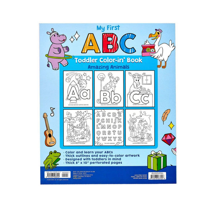 Color-In' Book - ABC Animals