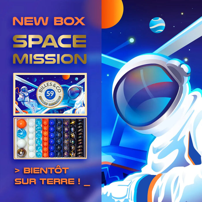 Space Mission - Box Of  Marbles