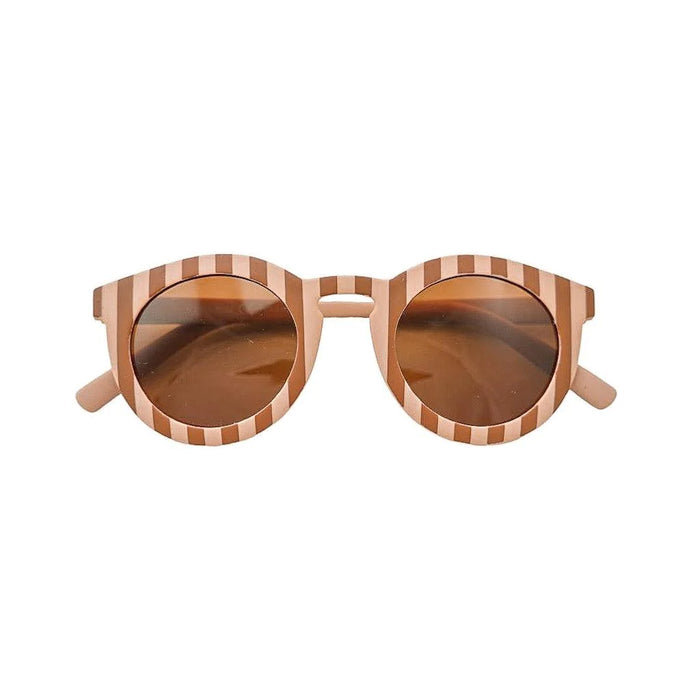 KIDS Bendable & Polarized Sunglasses - Stripes SUNSET + TIERRA